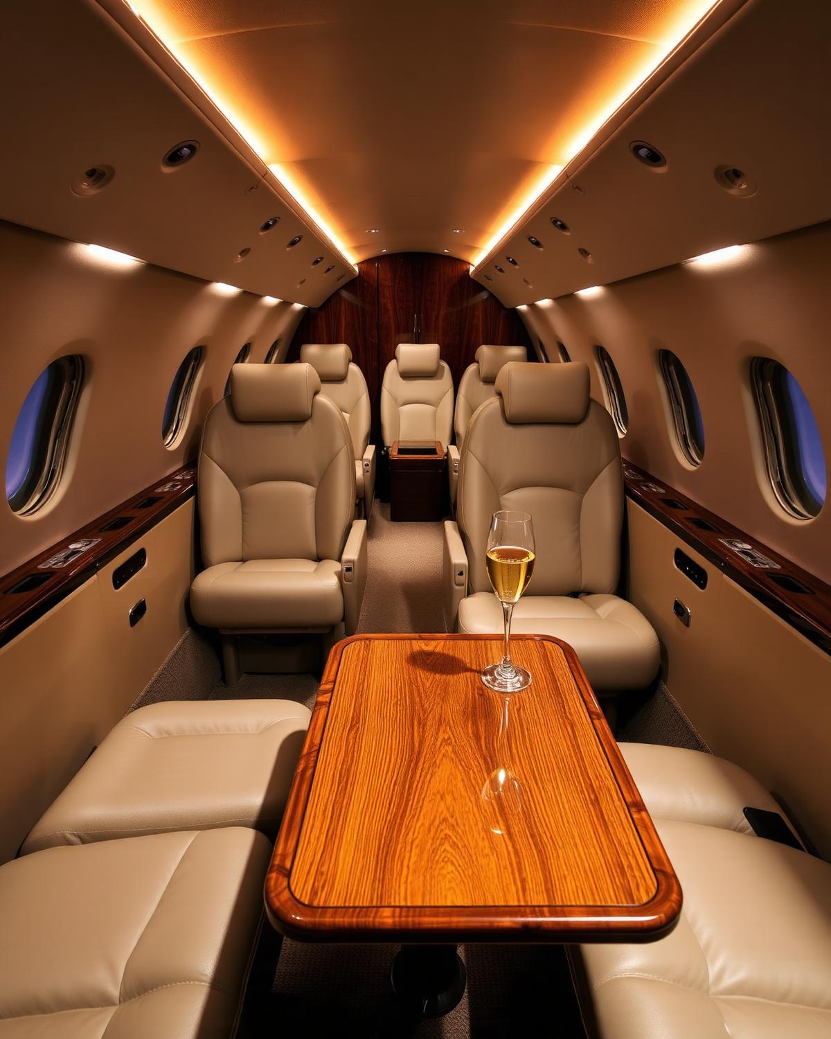 Bespoke jet charters with personal cabin crew